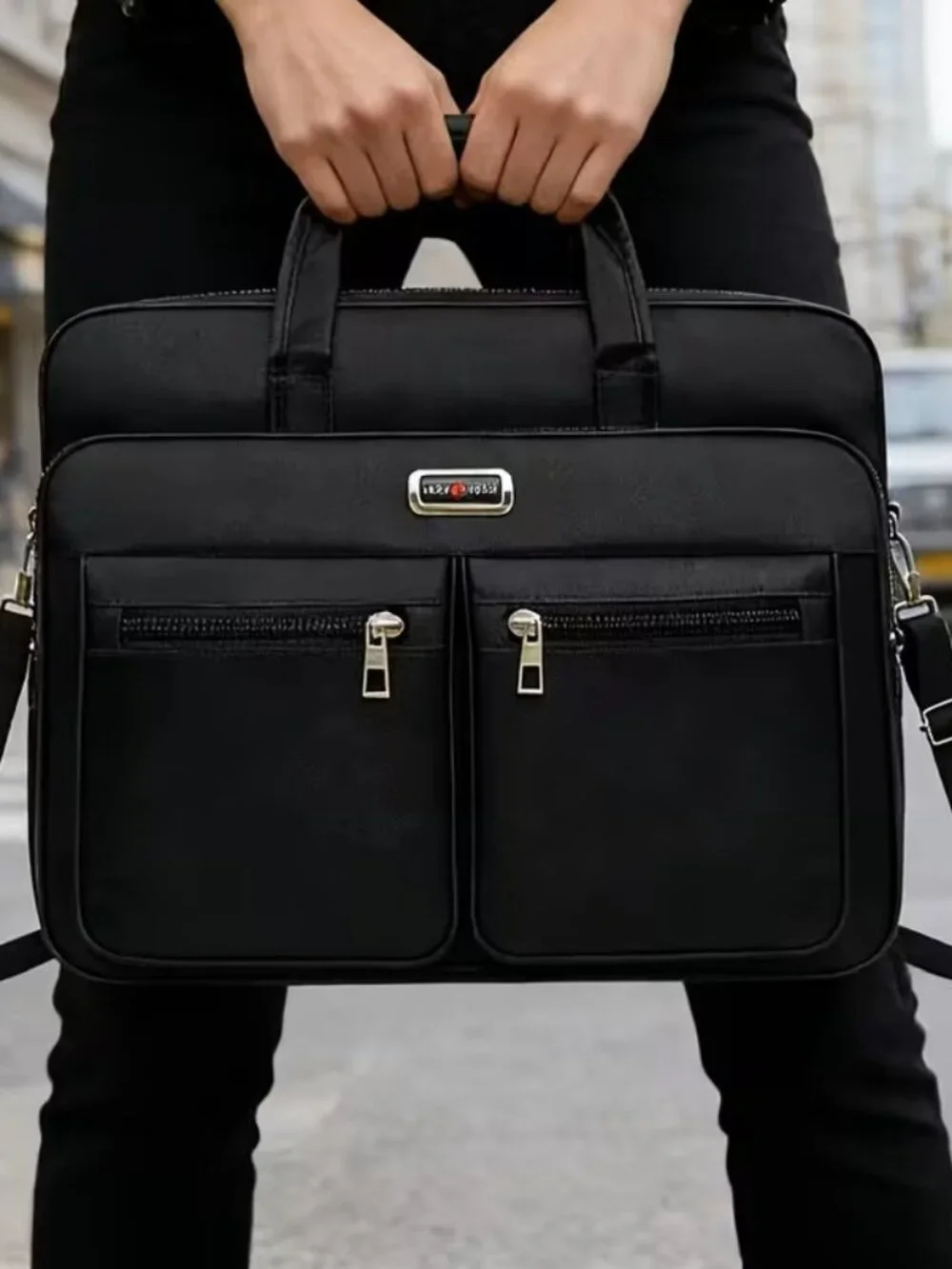 15.6-inch Laptop Computer Bag, Business Briefcase Suitable for Both Men And Wome